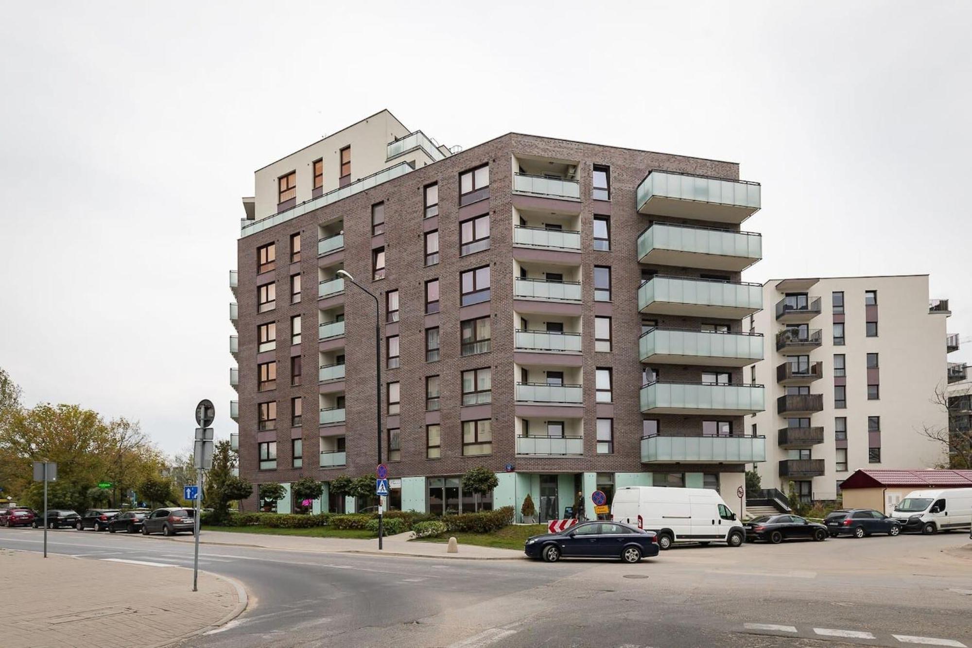 Burakowska 16 - Modern Apartment With Balcony Noclegi Renters Warschau Exterior foto