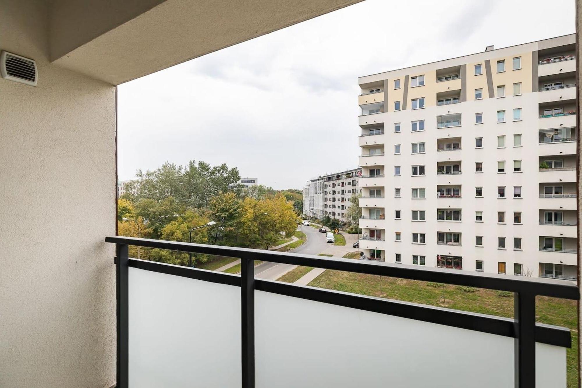Burakowska 16 - Modern Apartment With Balcony Noclegi Renters Warschau Exterior foto